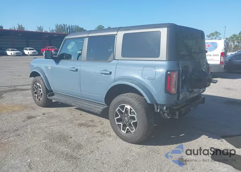 2025 Ford Bronco Outer Banks z USA, uszkodzony, nr VIN 1FMDE8BH8SLB17777